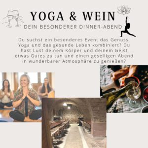 Yoga & Wein März